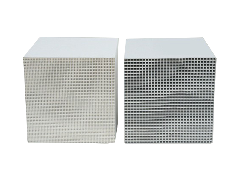 Ceramic substrate for exhaust gas treatment system of diesel generator set